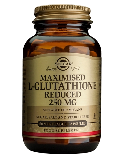 SOLGAR MAXIMISED LGLUTATHIONE 250 MG 60 CAPS